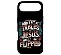 Custodia per iPhone Air Don't Sit At Tables That Jesus Would Have Flipped -
