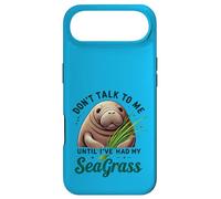 Custodia per iPhone Air Don't Talk to Me Finché non ho avuto il mio disegno di lamantino di alghe marine