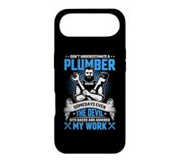 Custodia per iPhone Air Don't Underestimate A Plumber Some Days Even The Devil Sits