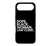 Custodia per iPhone Air Dope Black Woman Impiegato giuridico Impiegati di diritto afroamericani