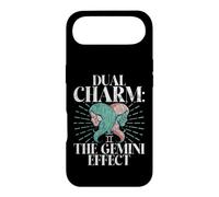Custodia per iPhone Air Doppio Charm Gemini Effetto Gemelli