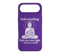 Custodia per iPhone Air Doubt Everything v2 Buddha Zen Mindfulness Line Art