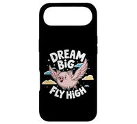 Custodia per iPhone Air Dream Big Fly High Flying Pig Motivazionale per bambini