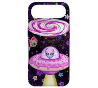Custodia per iPhone Air Dream On Alien Donut UFO Candy Planet Kawaii Estetica