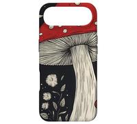 Custodia per iPhone Air Dreamy Cottagecore Boho Estetico Fungo Luna