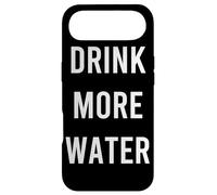 Custodia per iPhone Air Drink More Water Quote Hydration H20