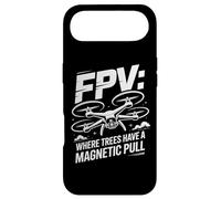 Custodia per iPhone Air Drone FPV dove gli alberi hanno una trazione magnetica