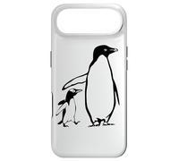 Custodia per iPhone Air Due pinguini padre e il bambino pinguino