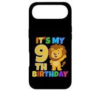 Custodia per iPhone Air È il mio nono compleanno, festa a tema Lion Safari nella giungla, 9 anni