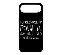 Custodia per iPhone Air È perché sono Paula e ecco perché nome divertente