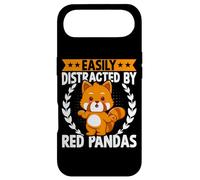 Custodia per iPhone Air Easily Distracted by Red Pandas Funny Cute Kawaii Red Panda