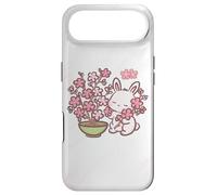 Custodia per iPhone Air Easter Bunny Pink Sakura Flower Cute Japanese Cherry Blossom