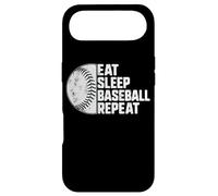 Custodia per iPhone Air Eat Sleep Baseball Repeat Softball Catcher Batter Baseballer
