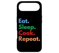 Custodia per iPhone Air Eat Sleep Cook Repeat per chef, studenti di cucina e amanti