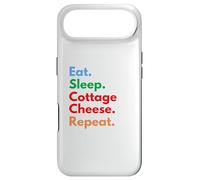 Custodia per iPhone Air Eat Sleep Ripeti la ricotta per gli amanti della ricotta