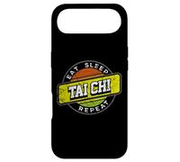Custodia per iPhone Air Eat Sleep Tai Chi Ripeti Badge Style Design Tai Chi