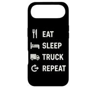 Custodia per iPhone Air Eat Sleep Truck Repeat per gli operatori del veicolo