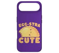 Custodia per iPhone Air Egg-stra Carino Kawaii Egg Tart Pun Foodie