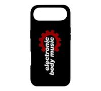 Custodia per iPhone Air Electronic Body Music (EBM) Scritta con ingranaggio rosso