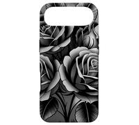 Custodia per iPhone Air Elegante design con rosa nera