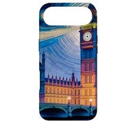 Custodia per iPhone Air Elizabeth Tower - Orologio da notte in stile Londra