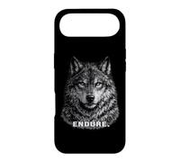 Custodia per iPhone Air Endure Wolf Motivational Black White Wildlife Nature