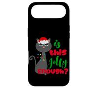 Custodia per iPhone Air Enjoy Cool Funny Christmas Jolly Cat Novelty Graphic Design