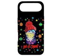 Custodia per iPhone Air Enjoy Cute Colorful Christmas Cat Let's Snow Graphic Fun