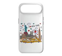 Custodia per iPhone Air Enjoy New York City Cartoon Doodles Graphic Cool Designs Fun