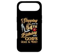 Custodia per iPhone Air Entrando nel mio 54° compleanno con la grazia di Dio misericordia 54