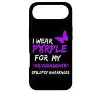Custodia per iPhone Air Epilepsy I Wear Purple For My Granddaughter Ribbon