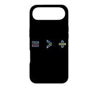 Custodia per iPhone Air Equality is Greater Than Division Math Symbol Social Justice