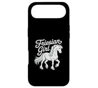 Custodia per iPhone Air Equitazione Frisone Ragazza cavallo orgoglio di razza Cavallo