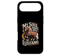 Custodia per iPhone Air Equitazione My Soul Rides Con Il mio Lusitano