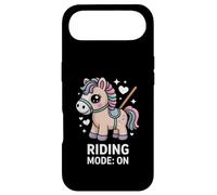 Custodia per iPhone Air Equitazione Su Pastello Pony Cuori Equitazione