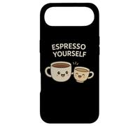 Custodia per iPhone Air Espresso Yourself - Coffee Lover Pun Cute Cappuccino & Latte