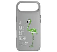 Custodia per iPhone Air Essere un po' irlandese oggi - fenicottero verde