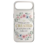 Custodia per iPhone Air Esther 4:14 Corona Floreale Fede Donne