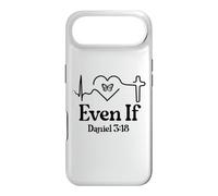 Custodia per iPhone Air Even If Christian Bible Verse Daniel 3:18 Faith Hope Love