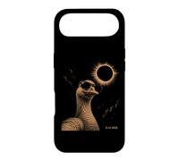 Custodia per iPhone Air Evento solare con occhiali da sole eclissi d'oca divertente 12 agosto 2026