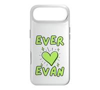 Custodia per iPhone Air Ever Loves Evan Green Heart and Stars