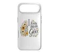 Custodia per iPhone Air Every Breath Is Grace Boho Floral Lungs Autunno Girasoli