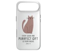 Custodia per iPhone Air Every Good & Purrfect (Gift) is From Above - James 1:17 Cat