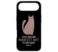 Custodia per iPhone Air Every Good & Purrfect (Gift) is From Above - James 1:17 Cat