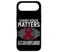 Custodia per iPhone Air Every Voice Matters Head and Neck Cancer Awareness Gifts
