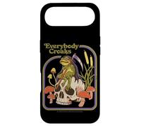 Custodia per iPhone Air Everybody Croaks Frog Skull Mushroom Retro Funny Adult Humor