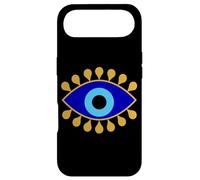 Custodia per iPhone Air Evil Eye in Blue Golden Nazar Protezione come Boho Spiritual