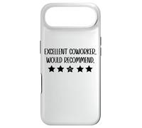 Custodia per iPhone Air Excellent Coworker Would Recommend Job Coworker Leaving Work