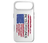 Custodia per iPhone Air Facts Over Feelings Flag Sign USA God Family Country Freedom