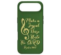 Custodia per iPhone Air Fai un rumore gioioso al Signore Salmo 100:1 Versetto della Bibbia